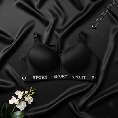 Elegant Single-Padded Wire-Free Soft Bra for Women