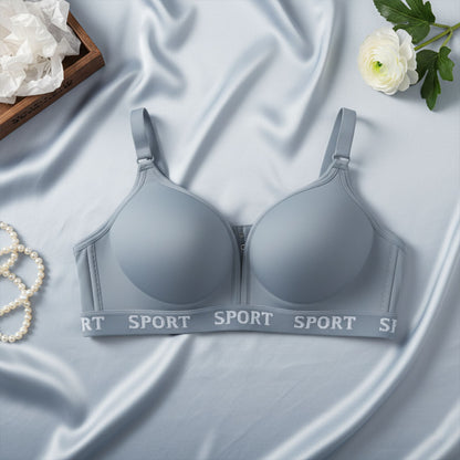 Elegant Single-Padded Wire-Free Soft Bra for Women