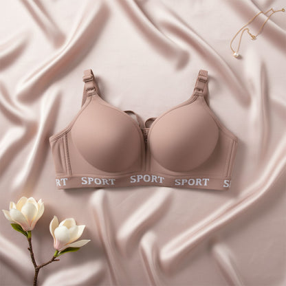 Elegant Single-Padded Wire-Free Soft Bra for Women