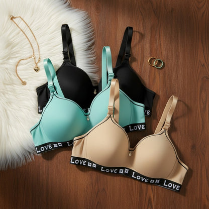 Women's Back-Support, Anti-Sagging Bra (Wire-Free)