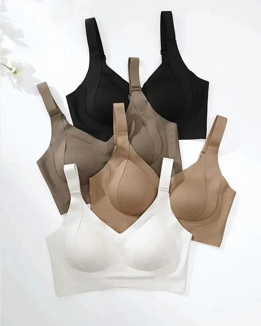 Pack of 3 Women's Adjustable Wireless Bra