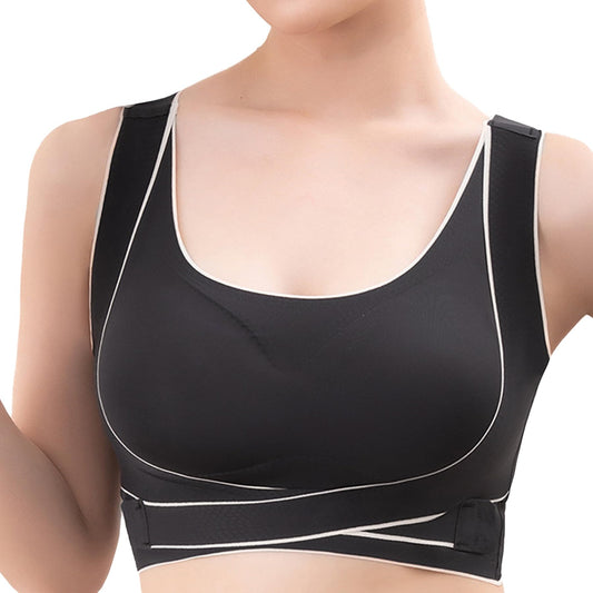 Cici Full Coverage Push-Up Bra (Front Hook, Seamless, Longline)