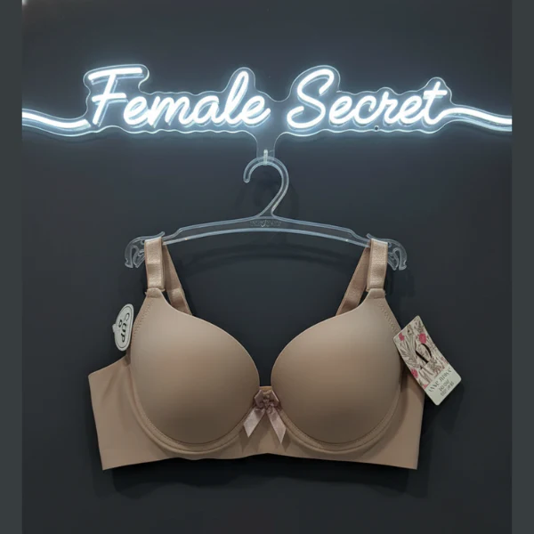 Pack of 2 Imported Padded Seamless Push-Up Bra and Penty Set