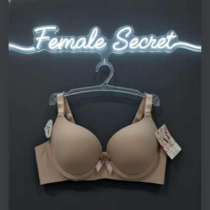 Pack of 2 Imported Padded Seamless Push-Up Bra and Penty Set