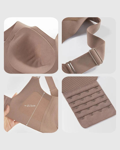 Pack of 3 Women's Adjustable Wireless Bra